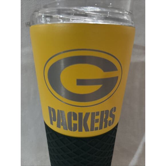 NFL Green Bay Packers 24oz cold/hot stainless steel vacuum insulated tumbler - Picture 2 of 5